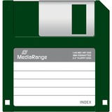 MediaRange Disketten 1,44 MB schwarz, 10 Stück