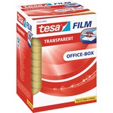 tesa tesafilm transparent, 12 Rollen, 12mm, Office Box, Klebeband transparent, 66 Meter