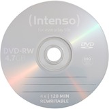 Intenso DVD+RW 4,7 GB, DVD-Rohlinge 4fach, 10 Stück