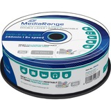 MediaRange DVD+R DL 8,5 GB, DVD-Rohlinge 8fach, 25 Stück, bedruckbar