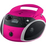 Grundig GRB 3000, CD-Player pink/silber, FM Radio, CD-R/RW, Bluetooth