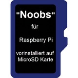Raspberry Pi Foundation Raspberry microSDKarte 32GB mit NOOBS, Speicherkarte