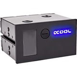 Alphacool Eisfach, Ausgleichsbehälter schwarz, Single Laing D5