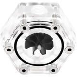 Bykski B-FMpa-HC Durchflusssensor, Durchflussanzeiger transparent