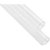 EKWB EK-HD PETG Tube 12/16mm 500mm (2 Stück), Schlauch transparent, 2x 0,5 Meter