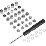 SilverStone M.2-SSD-Schraubenset SST-CA04, Schrauben-Set schwarz, 41-teilig