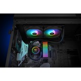 Thermaltake Floe RC240 CPU & Memory AIO Liquid Cooler 240mm, Wasserkühlung schwarz