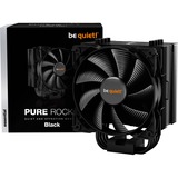 be quiet! Pure Rock 2 Black, CPU-Kühler schwarz, Elegante schwarze Oberfläche