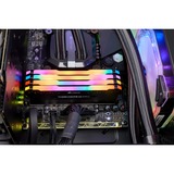 Corsair DIMM 32 GB DDR4-3200 (4x 8 GB) Quad-Kit, Arbeitsspeicher schwarz, CMW32GX4M4C3200C16, Vengeance RGB PRO, INTEL XMP