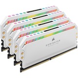 Corsair DIMM 64 GB DDR4-3600 (4x 16 GB) Quad-Kit, Arbeitsspeicher weiß, CMT64GX4M4K3600C18W, Dominator Platinum RGB, INTEL XMP