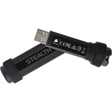 Corsair Flash Survivor Stealth 128 GB, USB-Stick schwarz, USB-A 3.2 Gen 1