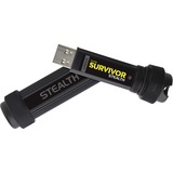 Corsair Flash Survivor Stealth 256 GB, USB-Stick schwarz, CMFSS3B-256GB