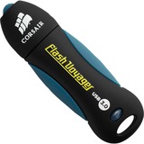 Corsair Flash Voyager 128 GB, USB-Stick schwarz/blau, USB-A 3.2 Gen 1