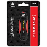 Corsair Flash Voyager GT 1 TB, USB-Stick schwarz/rot, USB-A 3.2 Gen 1