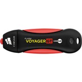 Corsair Flash Voyager GT 512 GB, USB-Stick schwarz/rot, USB-A 3.2 Gen 1