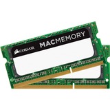 Corsair SO-DIMM 8 GB DDR3-1333 Kit, Arbeitsspeicher CMSA8GX3M2A1333C9, Mac, Lite Retail
