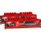 G.Skill DIMM 16 GB DDR3-1333 (2x 8 GB) Dual-Kit, Arbeitsspeicher F3-10666CL9D-16GBXL, RipjawsX, Lite Retail