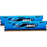 G.Skill DIMM 16 GB DDR3-2400 Kit, Arbeitsspeicher F3-2400C11D-16GAB, ARES, XMP
