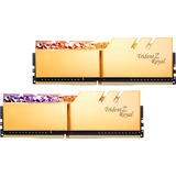 G.Skill DIMM 16 GB DDR4-3600 Kit, Arbeitsspeicher gold, F4-4000C18D-16GTRG, Trident Z Royal, XMP