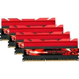 G.Skill DIMM 32 GB DDR3-2400 (4x 8 GB) Quad-Kit, Arbeitsspeicher F3-2400C10Q-32GTX, TridentX, INTEL XMP, Retail