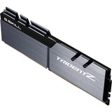 G.Skill DIMM 32 GB DDR4-3200 (2x 16 GB) Dual-Kit, Arbeitsspeicher silber/schwarz, F4-3200C16D-32GTZSK, Trident Z, INTEL XMP