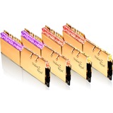 G.Skill DIMM 32 GB DDR4-3600 Quad-Kit, Arbeitsspeicher gold, F4-3600C16Q-32GTRGC, Trident Z Royal, INTEL XMP