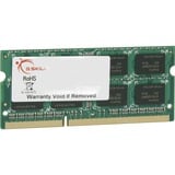 G.Skill SO-DIMM 4 GB DDR3-1600  , Arbeitsspeicher F3-12800CL11S-4GBSQ, SQ, Retail