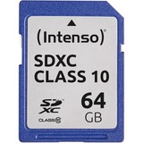 Intenso Secure Digital SDXC Card 64 GB, Speicherkarte Class 10