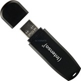 Intenso Speed Line 128 GB, USB-Stick schwarz, USB-A 3.2 Gen 1