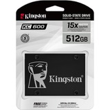 Kingston KC600B 512 GB, SSD schwarz, SATA 6 Gb/s, 2,5"
