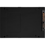 Kingston KC600 512 GB, SSD schwarz, SATA 6 Gb/s, 2,5"