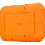 LaCie RUGGED SSD 2 TB, Externe SSD orange, USB-C 3.2 Gen 1 (5 Gbit/s)