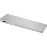 OWC Aura Envoy Aluminium Wedge Slim U2/3, Laufwerksgehäuse silber, Bus-Powered USB 3.0 Storage Solution