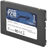 Patriot P210 1 TB, SSD schwarz, SATA 6 Gb/s, 2,5"