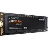 Samsung 970 EVO Plus 2 TB, SSD schwarz, PCIe 3.0 x4, NVMe 1.3, M.2 2280, intern