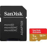 SanDisk Extreme 1 TB microSDXC, Speicherkarte UHS-I U3, Class 10, V30, A2