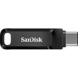 SanDisk Ultra Dual Drive Go 128 GB, USB-Stick schwarz, USB-A 3.2 Gen 1, USB-C 3.2 Gen 1