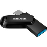 SanDisk Ultra Dual Drive Go 256 GB, USB-Stick schwarz, USB-A 3.2 Gen 1, USB-C 3.2 Gen 1