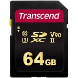 Transcend 700S 64 GB, Speicherkarte UHS-II U3, Class 10, V90