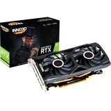 INNO3D  GeForce RTX 2060 SUPER TWIN X2 OC, Grafikkarte schwarz, 3x DisplayPort, 1x HDMI