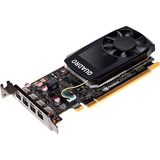 PNY NVIDIA Quadro P1000 V2 DP, Grafikkarte 4x miniDisplayPort