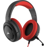 Corsair HS35 Stereo, Gaming-Headset schwarz/rot