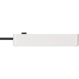 Brennenstuhl Connect Ecolor WLAN Steckdosenleiste 3-fach weiß/schwarz, 1,5 Meter, Zeitschaltuhr, Sprachsteuerung
