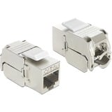 DeLOCK Keystone Modul RJ45 Buchse > LSA Cat.6A, Keystone-Modul für Keystone Halterungen mit 19,2x14,9 mm