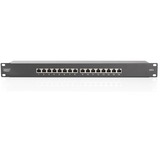 Digitus DN-91616S-B, Patchpanel schwarz, 19", Cat.6