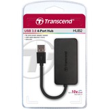 Transcend 4-Port USB 3.0 Hub, USB-Hub schwarz