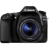 Canon EOS 80D Kit (18-55 mm, STM), Digitalkamera schwarz, inkl. Canon-Objektiv