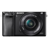 Sony Alpha ILCE-6000LB, Digitalkamera schwarz, inkl. Sony-Objektiv (16-50 mm)