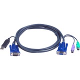 ATEN 2L-5502UP, Kabel schwarz, 1,8 Meter