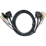 ATEN 2L-7D02UI, Kabel schwarz, 1,8 Meter